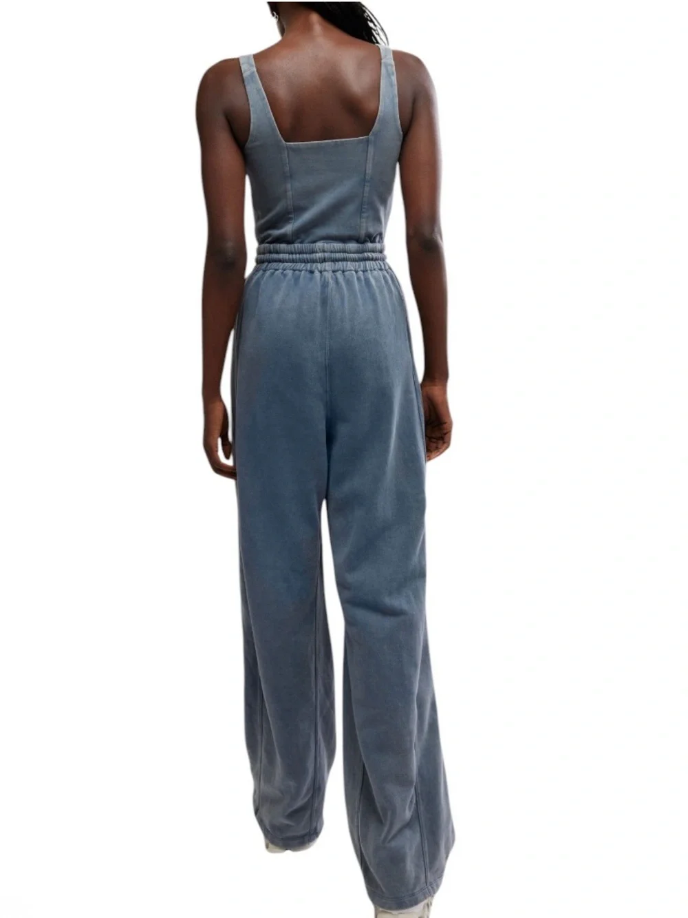 FP Movement Unbound Onesie Blue Jumpsuit Romper Medium - Picture 7 of 11